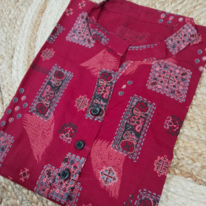 ১পিস কুর্তি আড়ং কটন বডি ৪০ - ৪৪