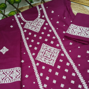 হাতের কাজের থ্রী পিস